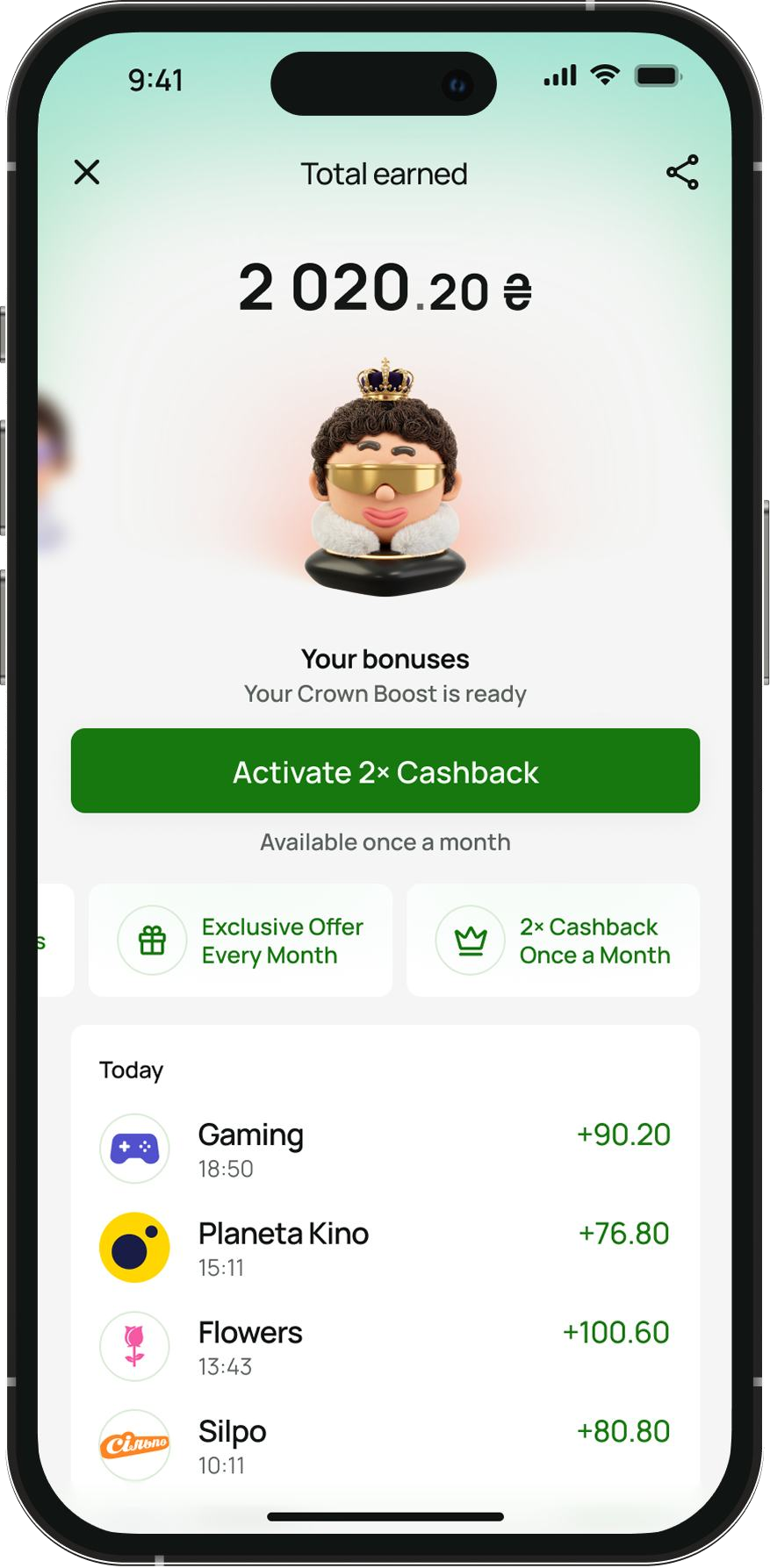 Pryvit higher loyalty level