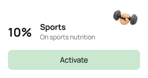 Sports cashback card