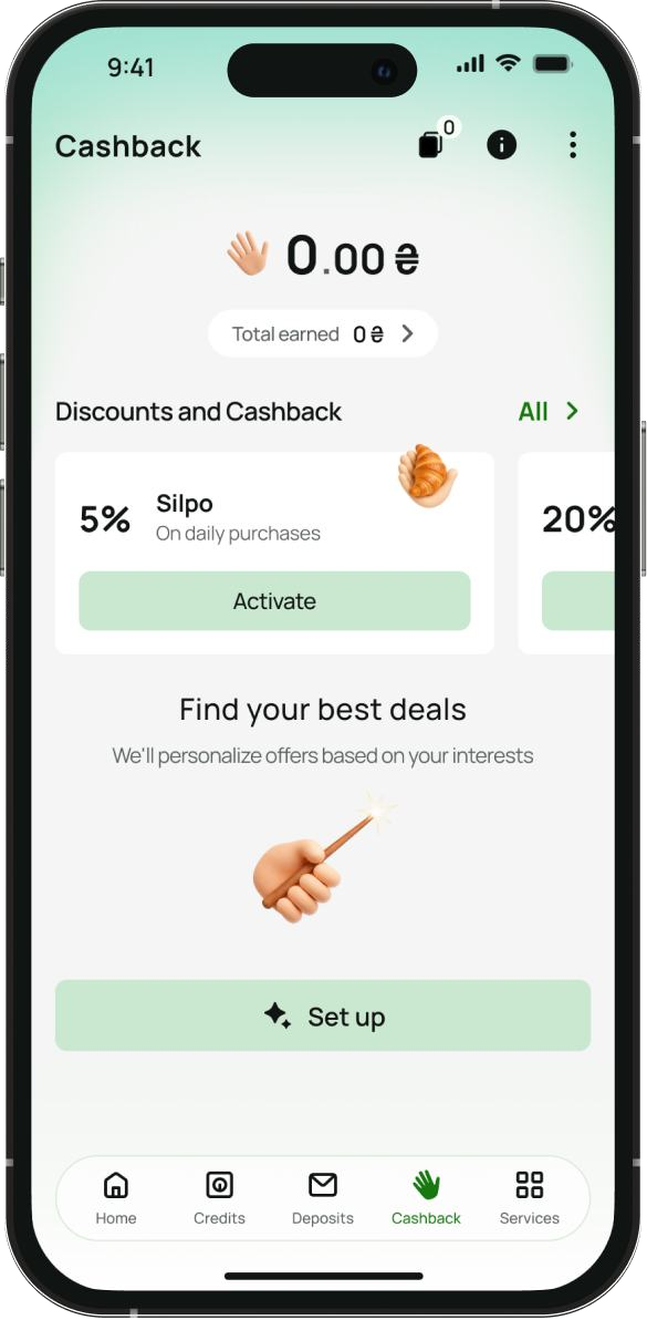 Personalisation entry point